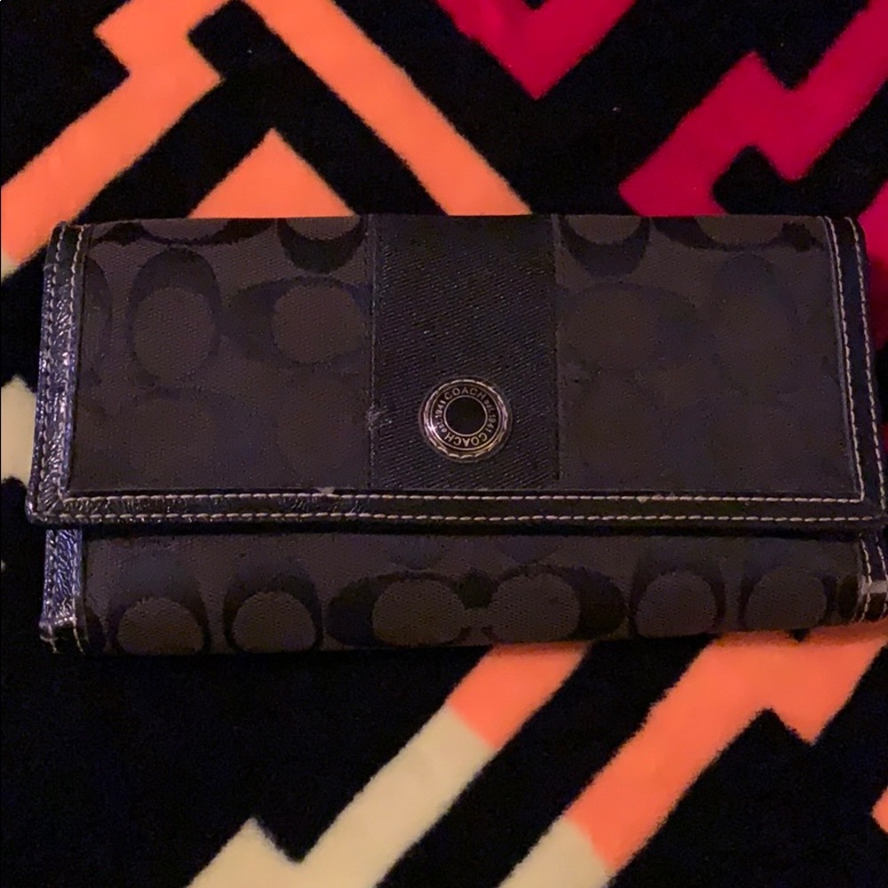 **SOLD**FLASH SALE TODAY ONLY-Coach black monogram